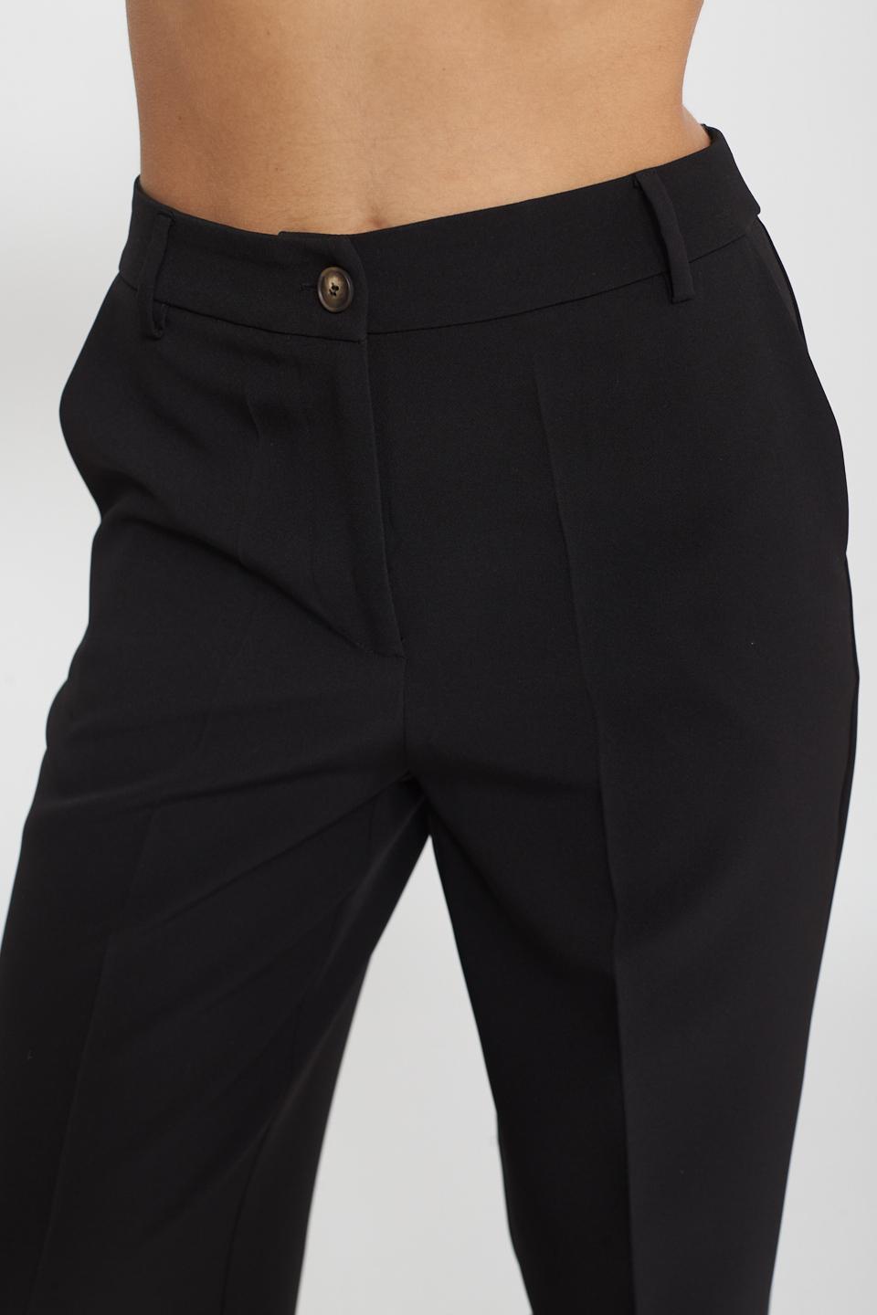 Pantalone gamba dritta nero - Primavera Estate 2025 | Brend