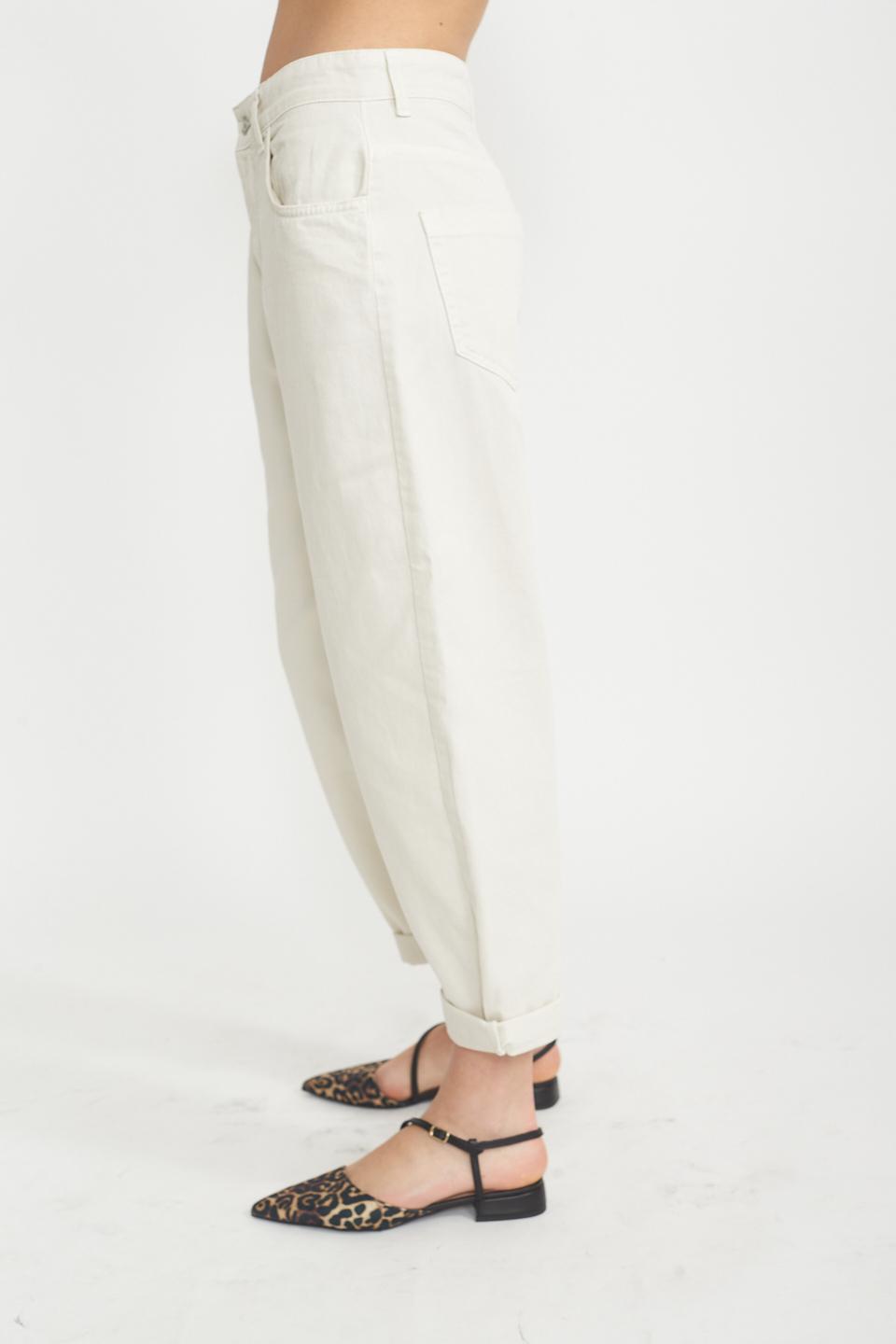 Pantalone banana burro - Primavera Estate 2025 | Brend