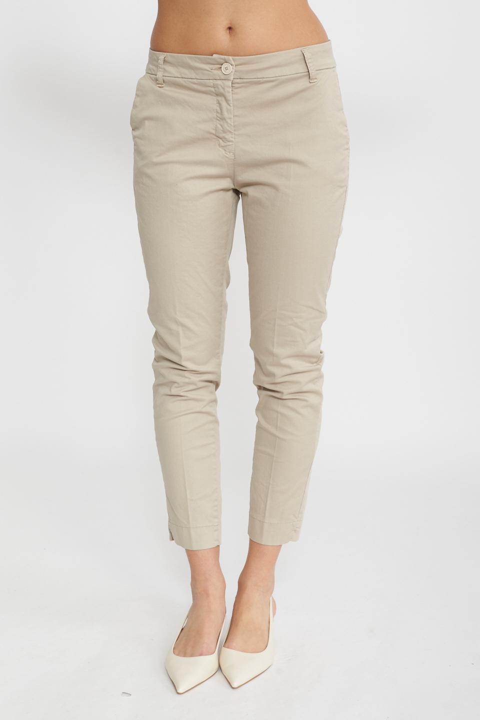 Pantalone chinos cotone beige - Primavera Estate 2025 | Brend