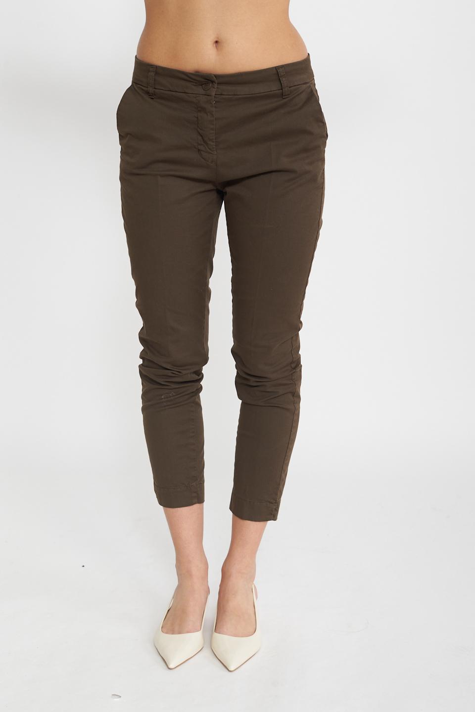 Pantalone chinos cotone moro - Primavera Estate 2025 | Brend