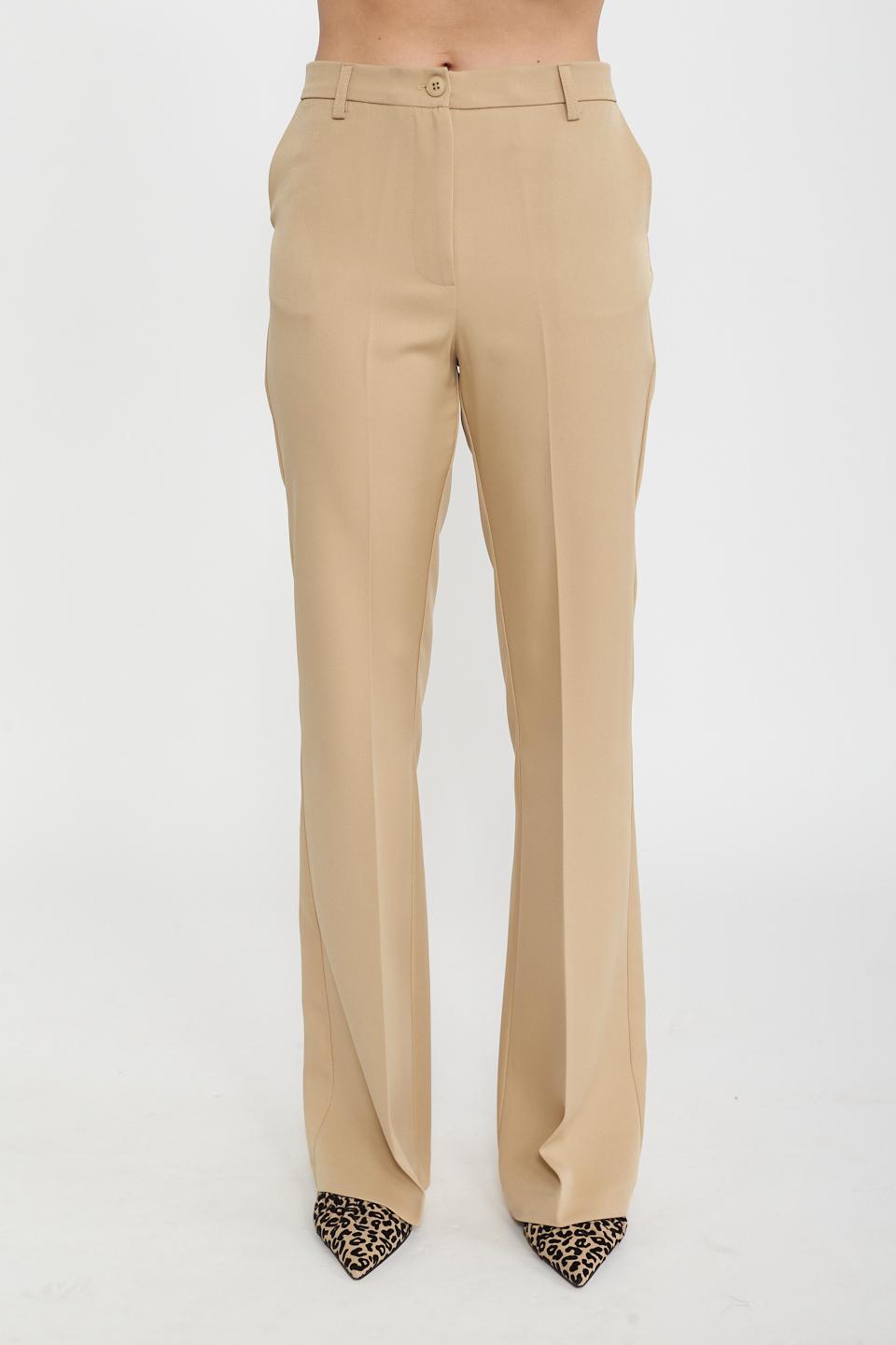 Pantalone flare sabbia - Primavera Estate 2025 | Brend
