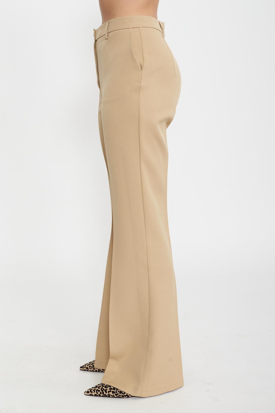 Pantalone flare sabbia - Primavera Estate 2025 | Brend