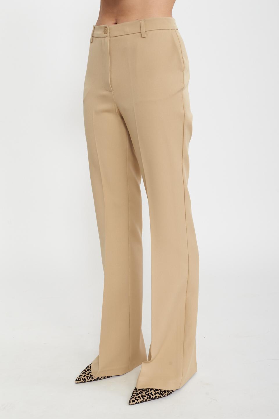 Pantalone flare sabbia - Primavera Estate 2025 | Brend