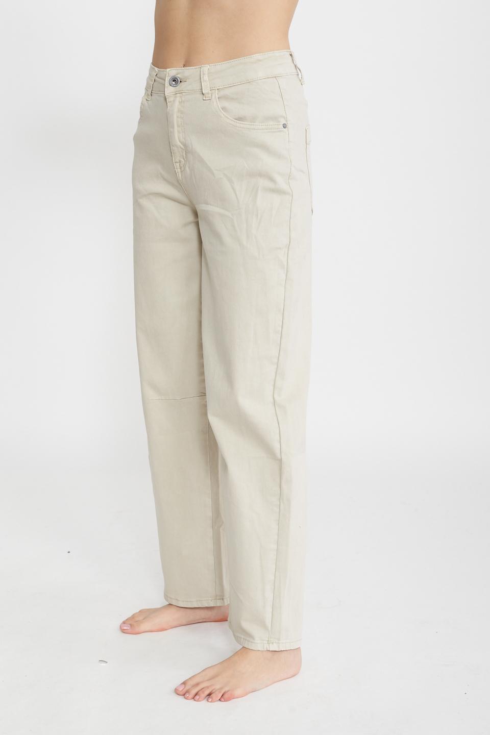 Pantalone carrot beige - Primavera Estate 2025 | Brend