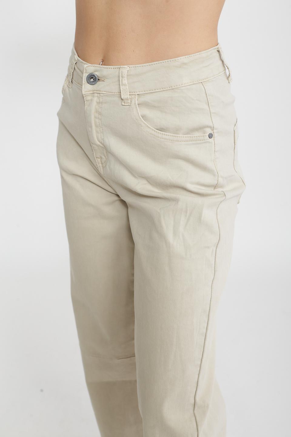 Pantalone carrot beige - Primavera Estate 2025 | Brend