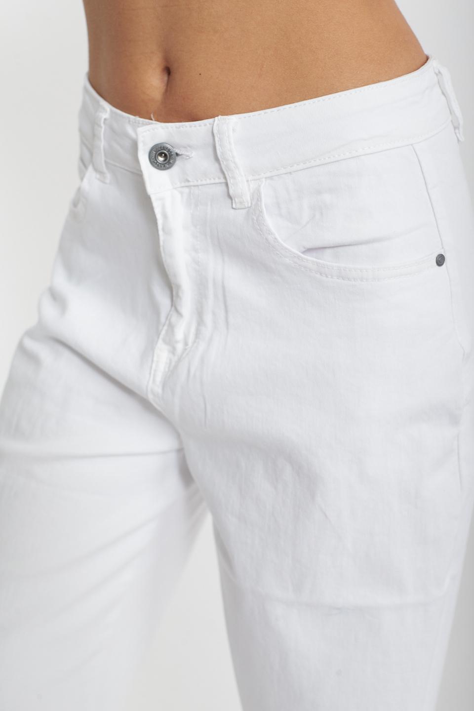 Pantalone carrot bianco - Primavera Estate 2025 | Brend