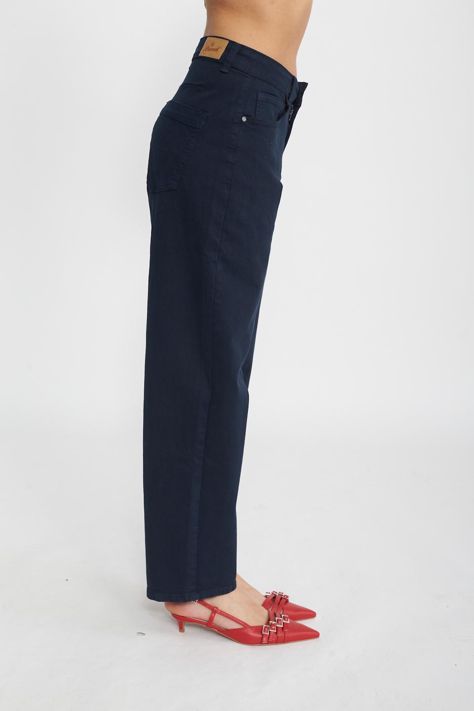 Pantalone carrot blu - Primavera Estate 2025 | Brend