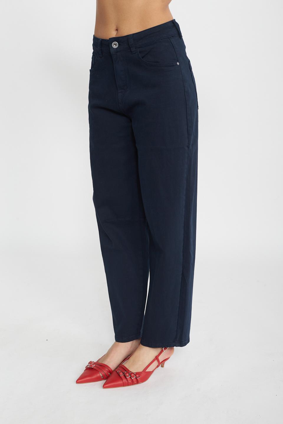 Pantalone carrot blu - Primavera Estate 2025 | Brend