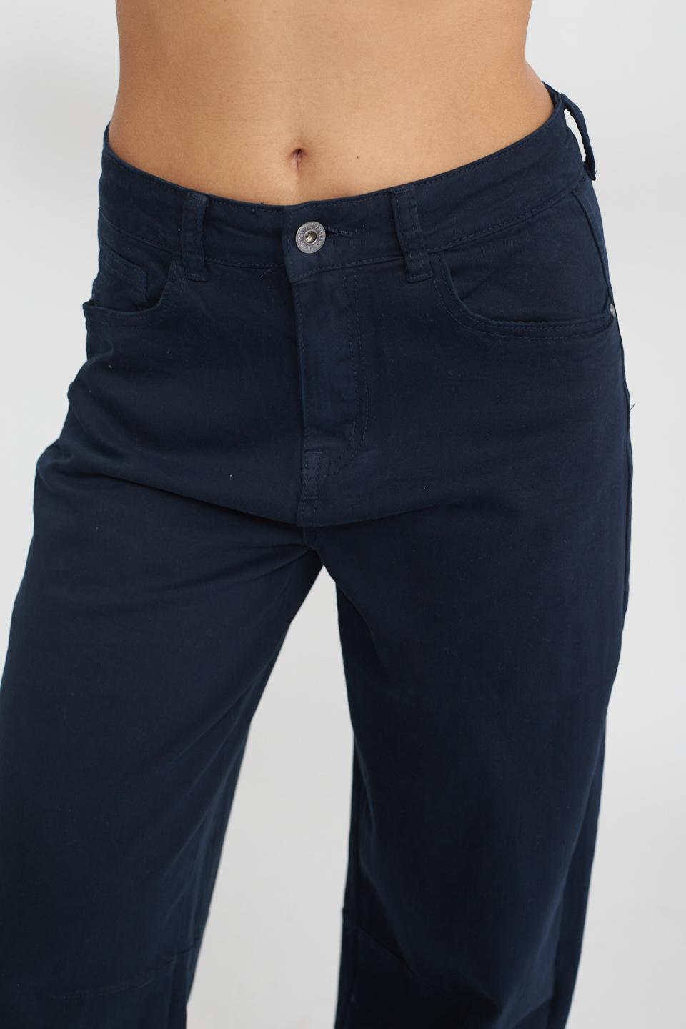 Pantalone carrot blu - Primavera Estate 2025 | Brend