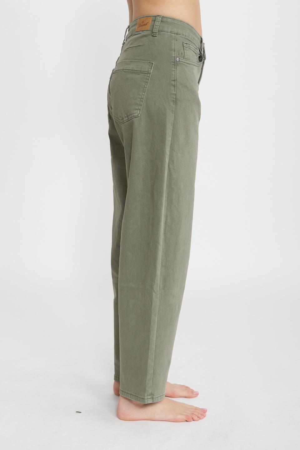 Pantalone carrot verde - Primavera Estate 2025 | Brend