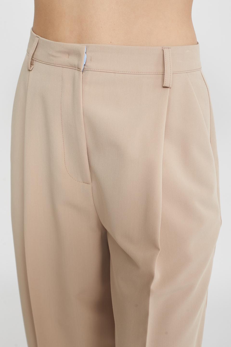 Pantalone gamba larga beige - Primavera Estate 2025 | Brend