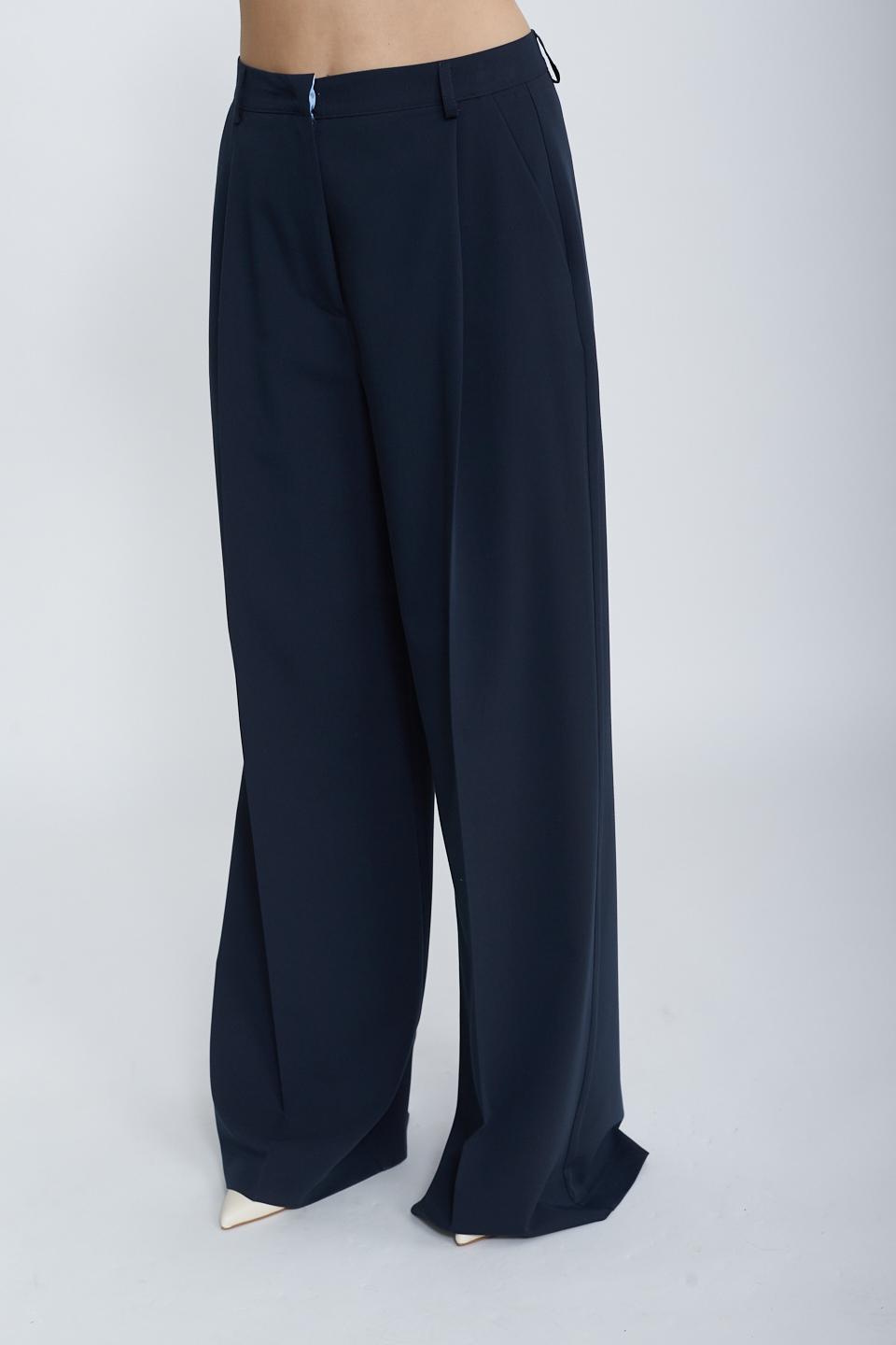 Pantalone gamba larga blu - Primavera Estate 2025 | Brend