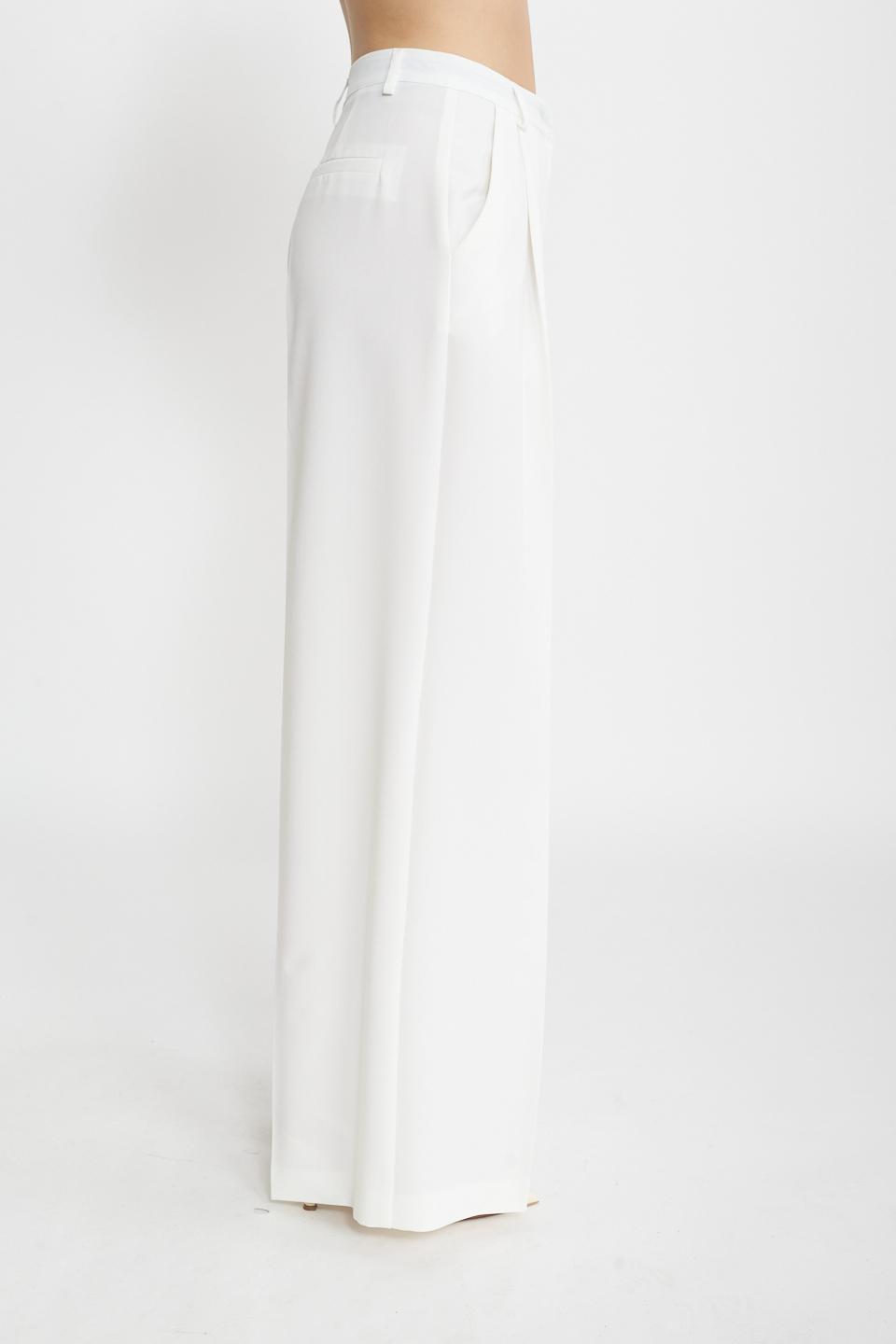 Pantalone gamba larga panna - Primavera Estate 2025 | Brend
