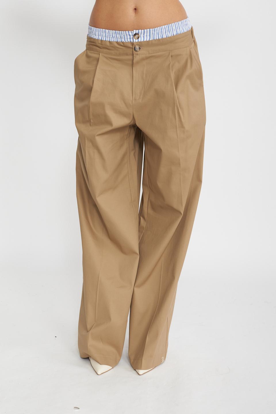 Pantalone sagging tabacco - Primavera Estate 2025 | Brend