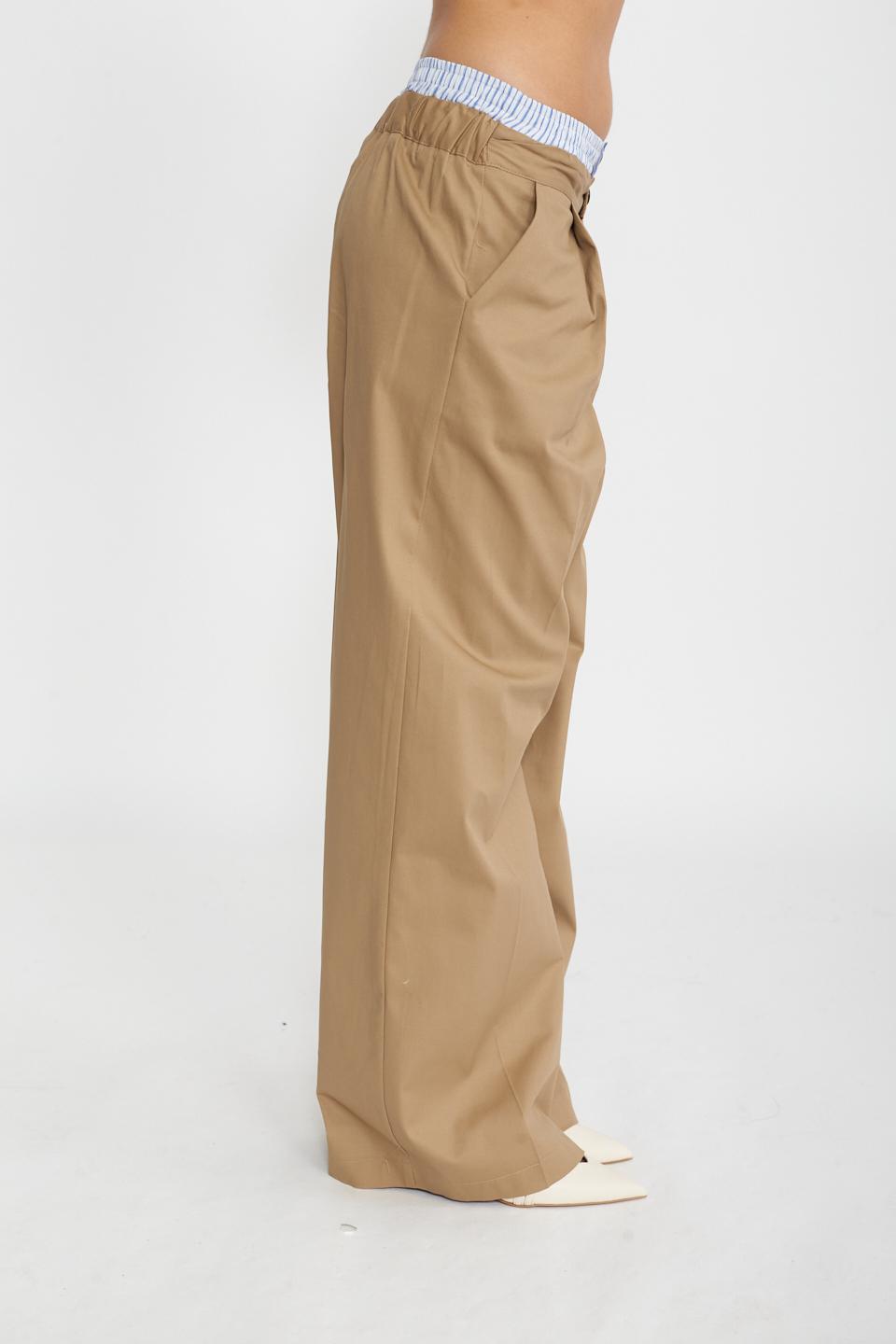 Pantalone sagging tabacco - Primavera Estate 2025 | Brend