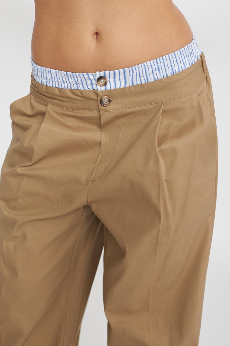 Pantalone sagging tabacco - Primavera Estate 2025 | Brend