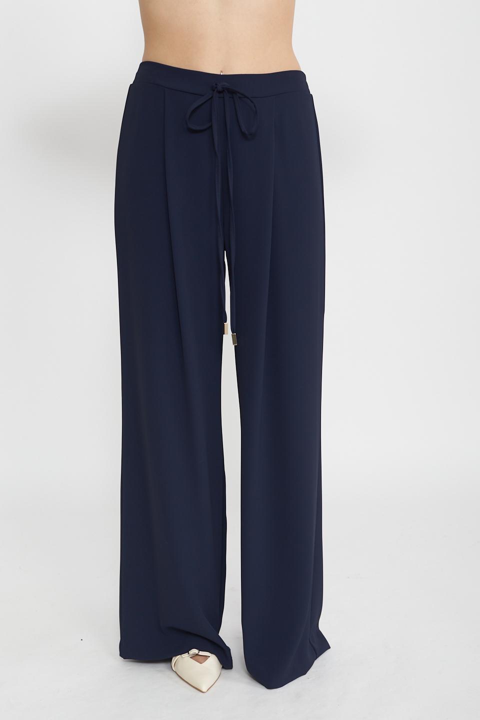 Pantalone coulisse blu - Primavera Estate 2025 | Brend