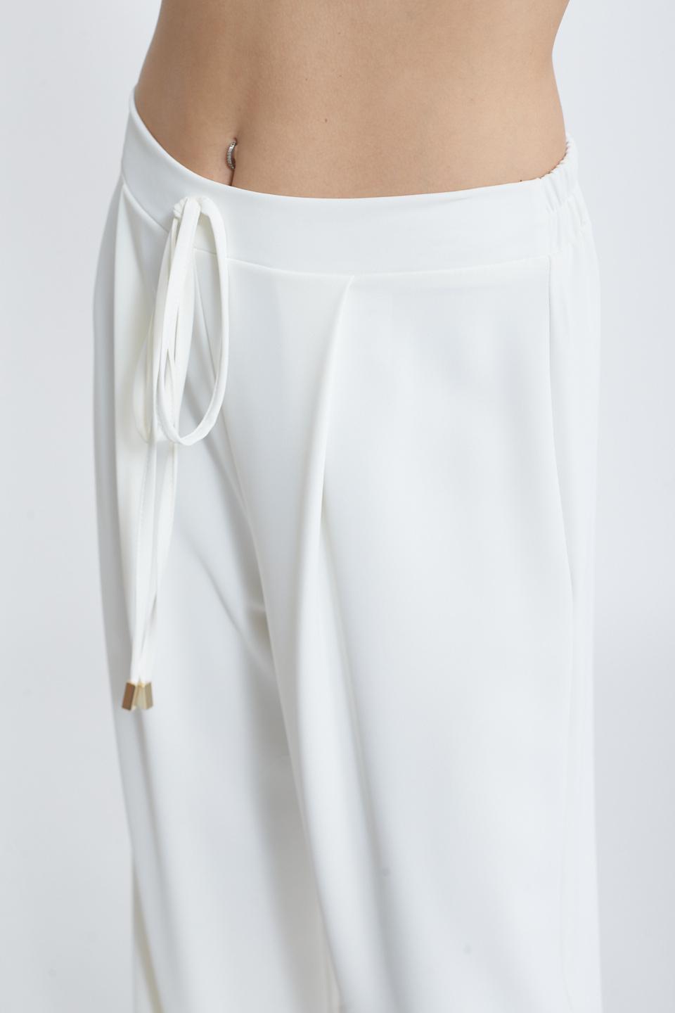 Pantalone coulisse panna - Primavera Estate 2025 | Brend