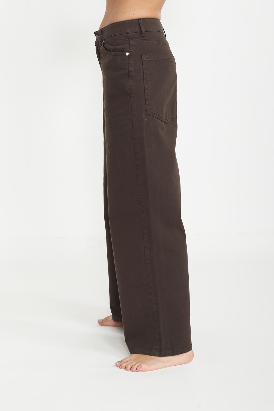 Pantalone palazzo tasconi tabacco - Primavera Estate 2025 | Brend