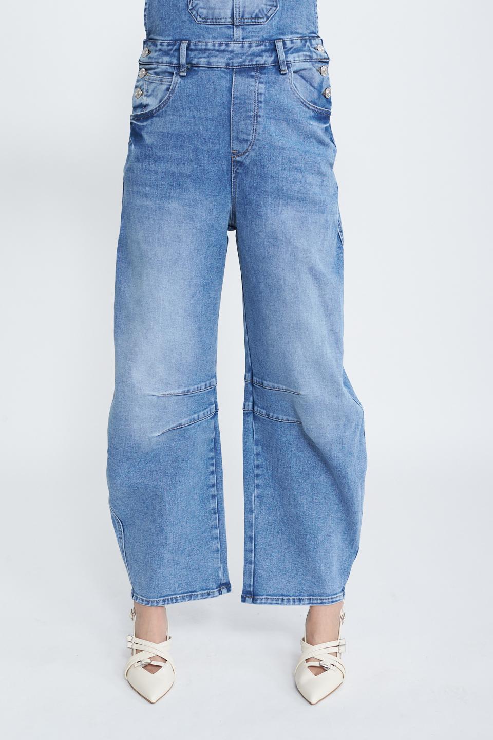 Salopette denim denim medio - Primavera Estate 2025 | Brend
