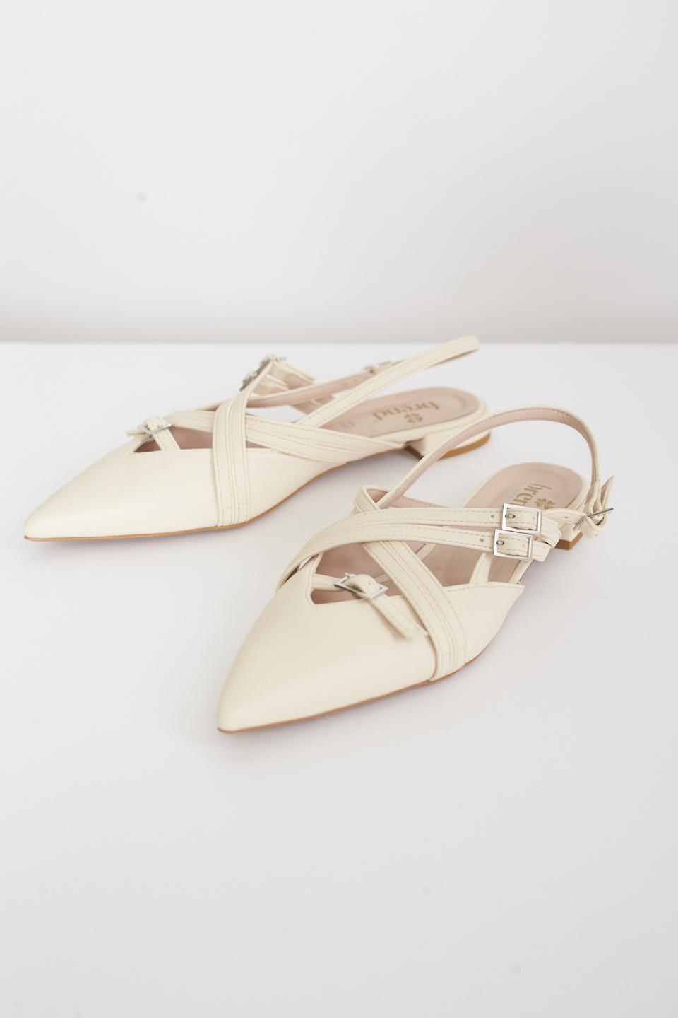 Sandalo slingback multi cinturino tofu - Primavera Estate 2025 | Brend