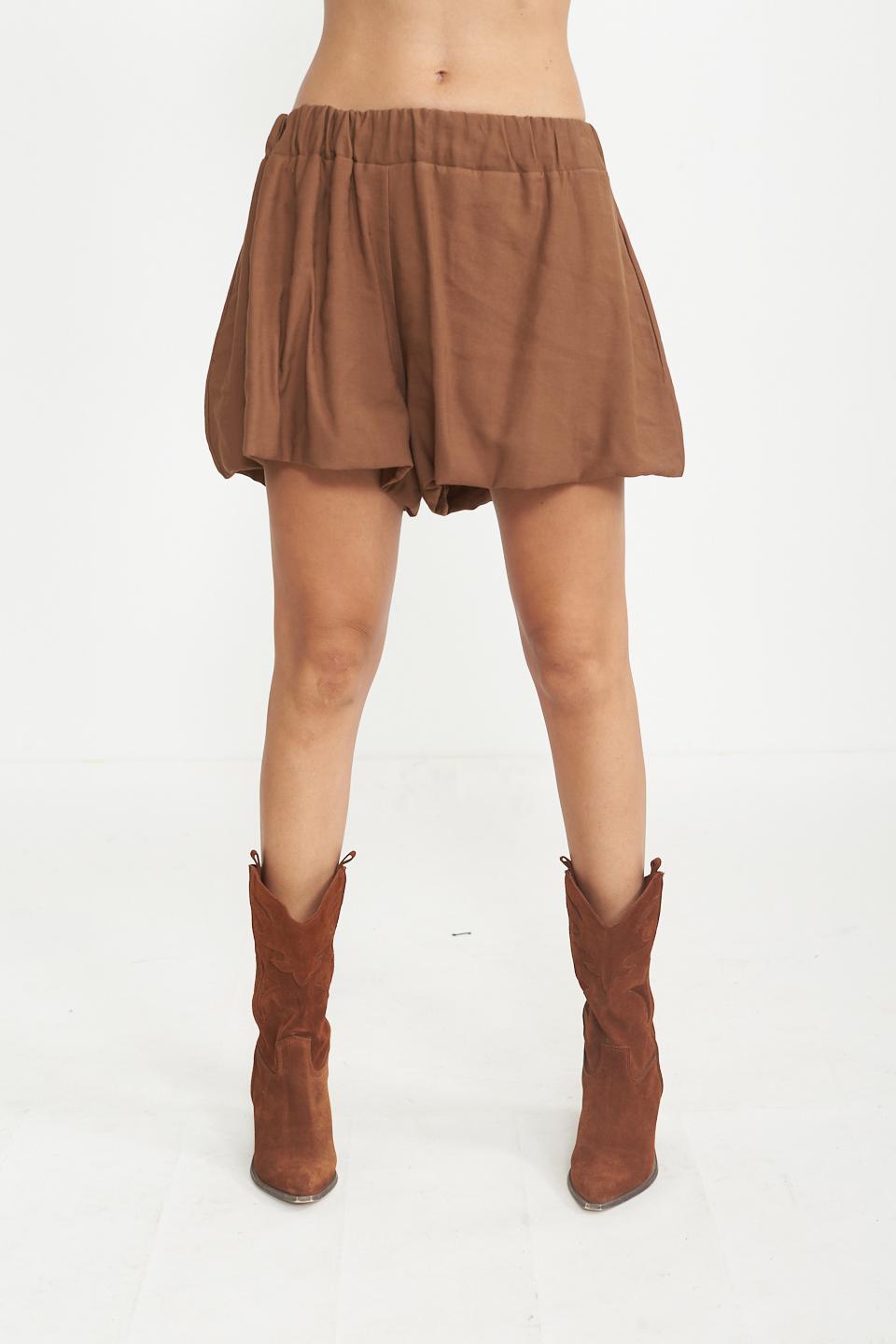 Shorts palloncino cammello - Primavera Estate 2025 | Brend