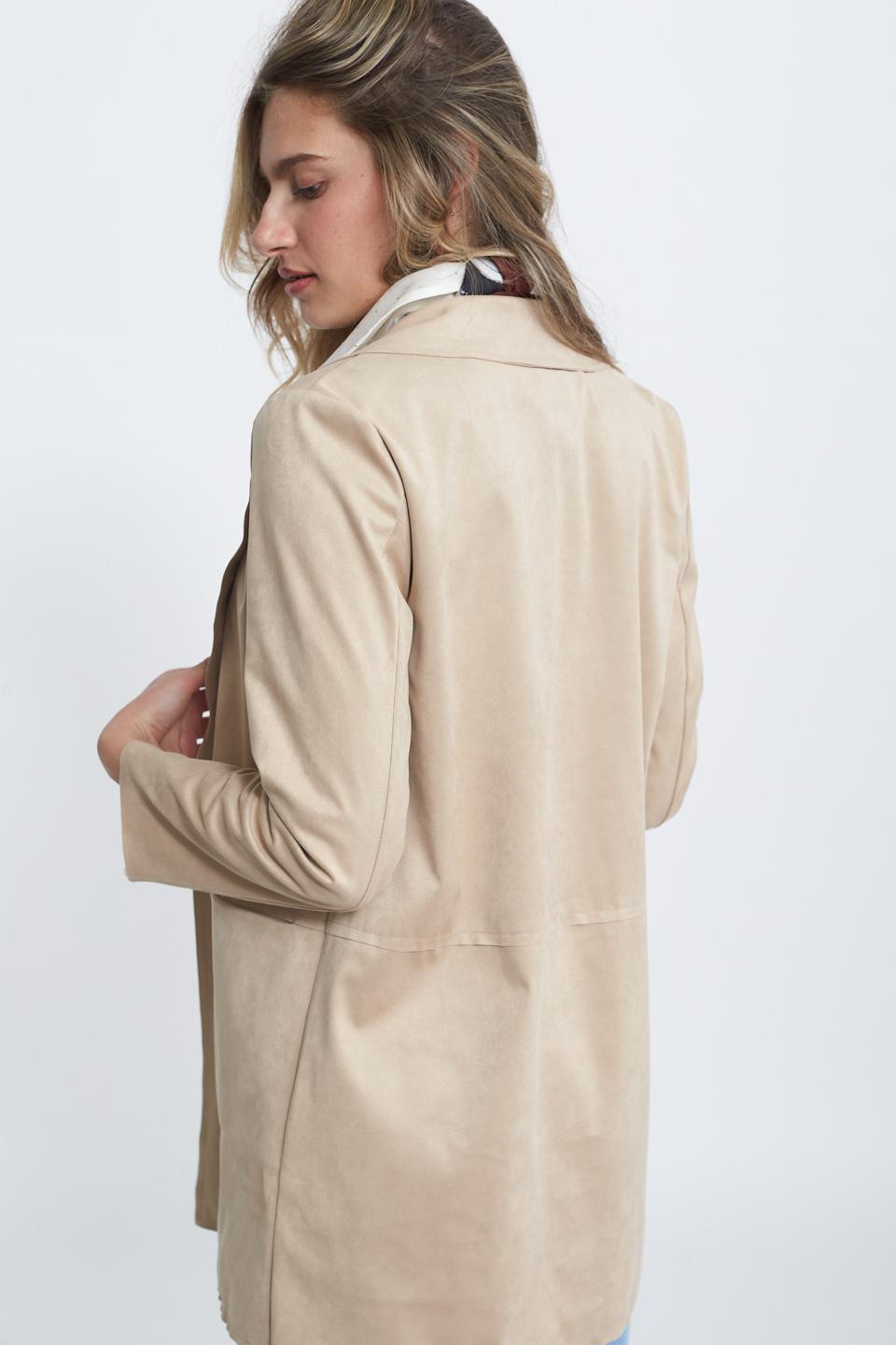 Spolverino taglio vivo dainetto beige - Primavera Estate 2025 | Brend