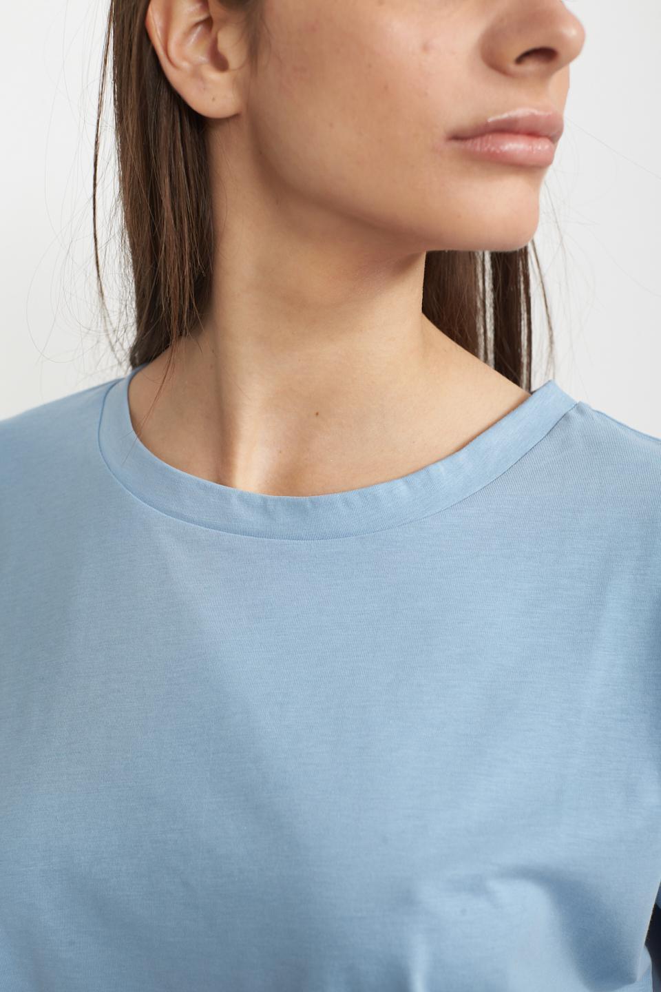 T-shirt over celeste - Primavera Estate 2025 | Brend