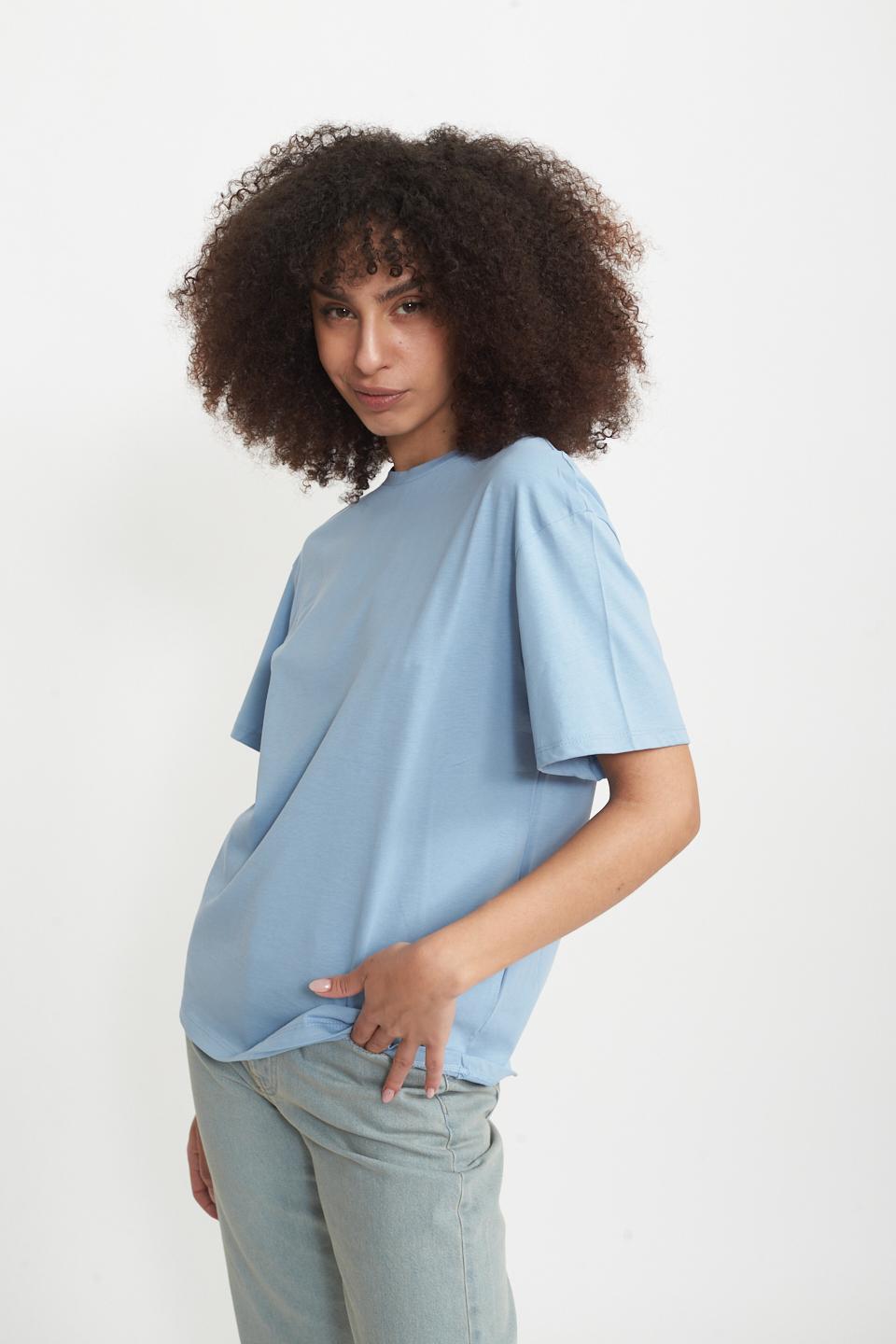 T-shirt over celeste - Primavera Estate 2025 | Brend