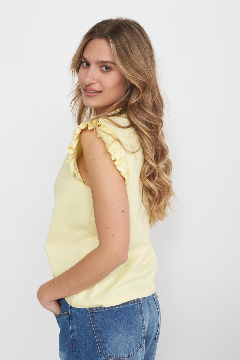 T-shirt manica rouches pastello - Primavera Estate 2025 | Brend