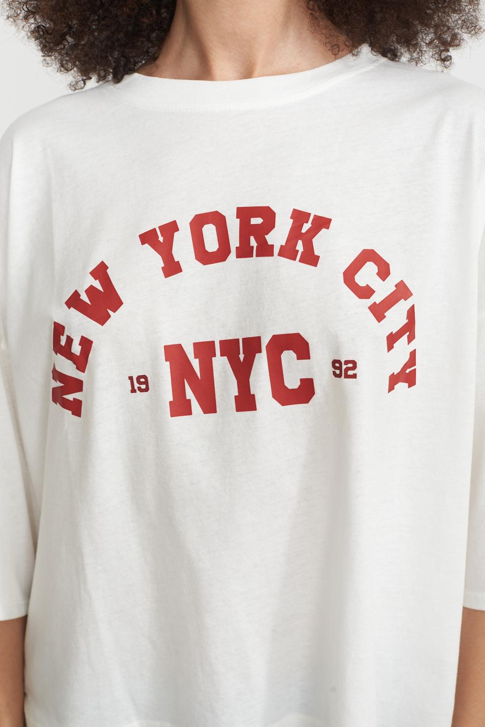 T-shirt stampa New York stampa-rossa - Primavera Estate 2025 | Brend