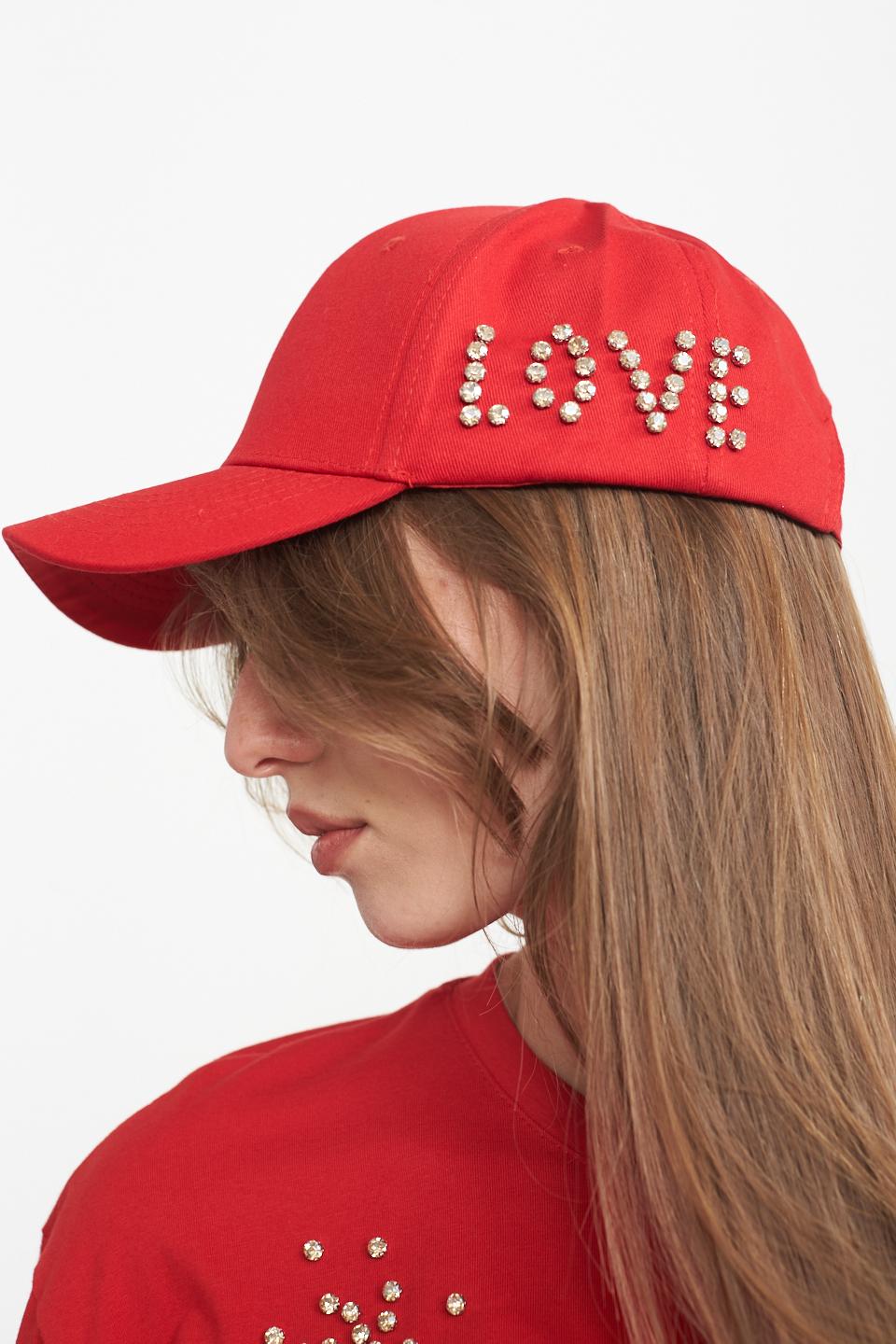 T-shirt over stampa e starss rosso - Primavera Estate 2025 | Brend