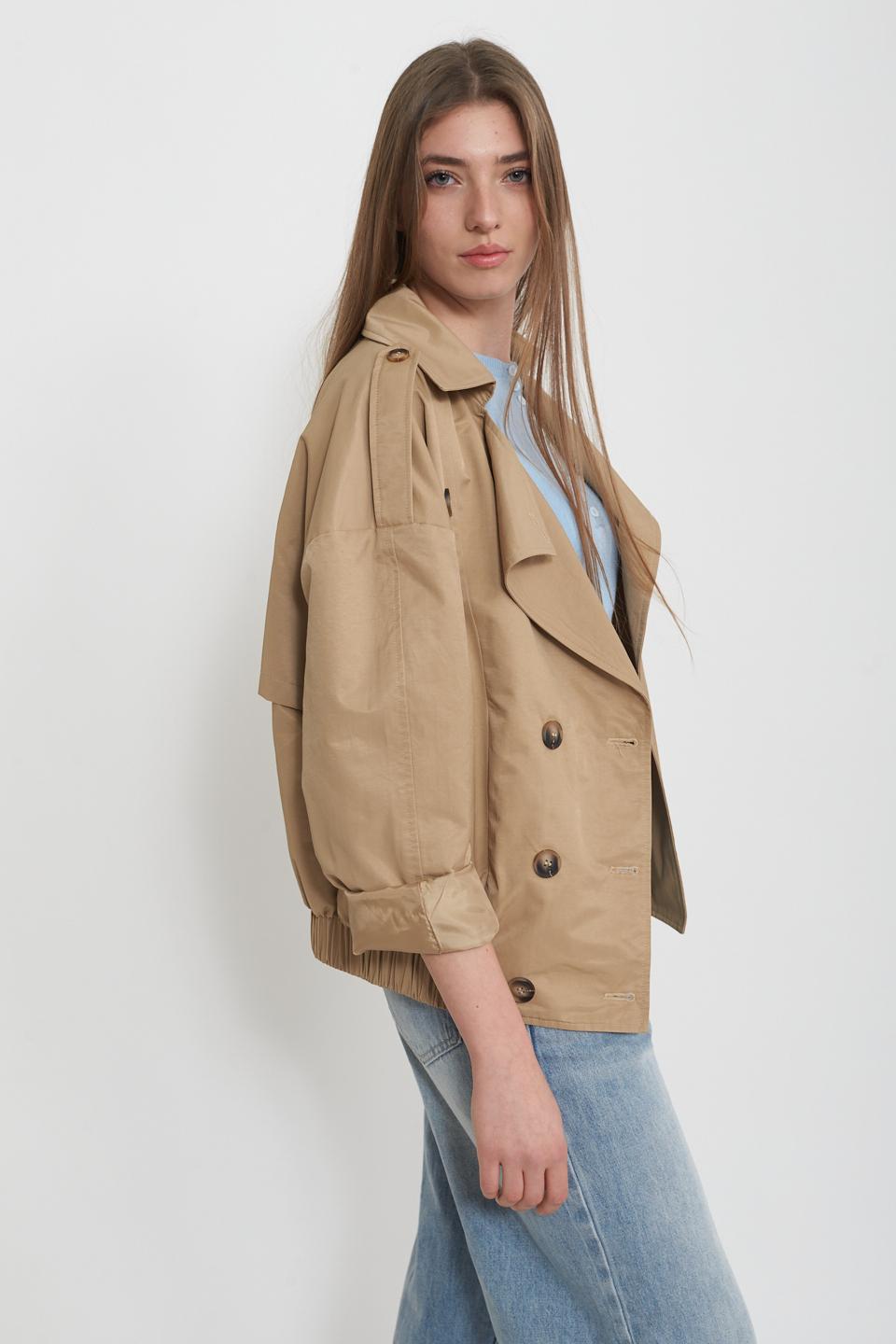 Trench crop con elastico fango - Primavera Estate 2025 | Brend
