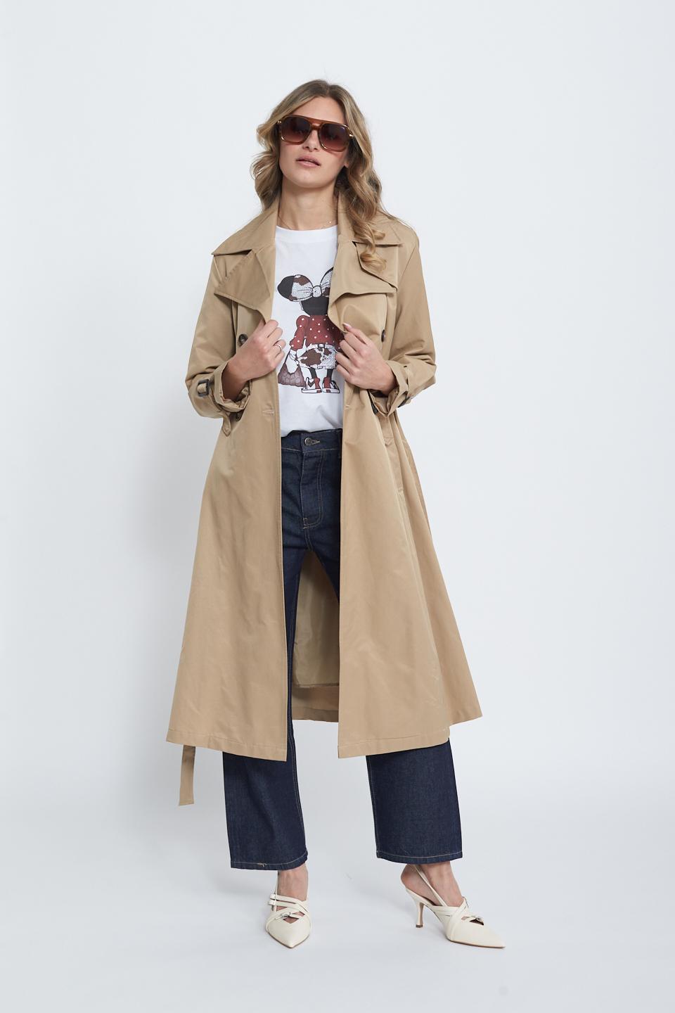 Trench lungo con cinta fango - Primavera Estate 2025 | Brend