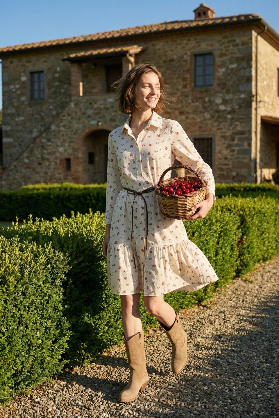 Chemisier corto balze | Brend