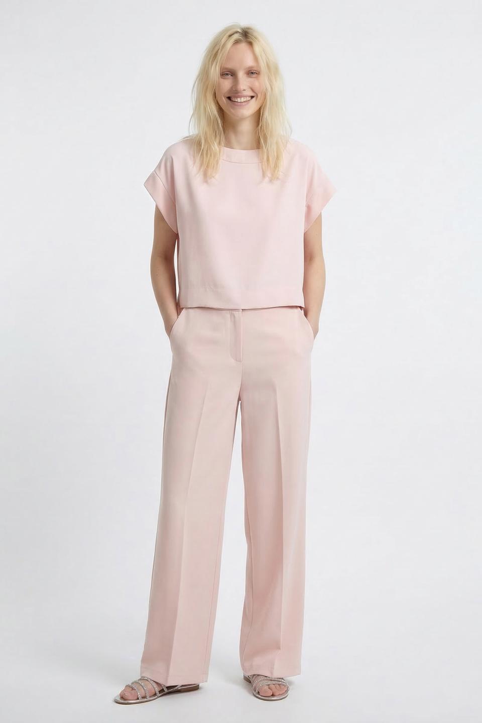 Canotta mezza manica fluida | Brend