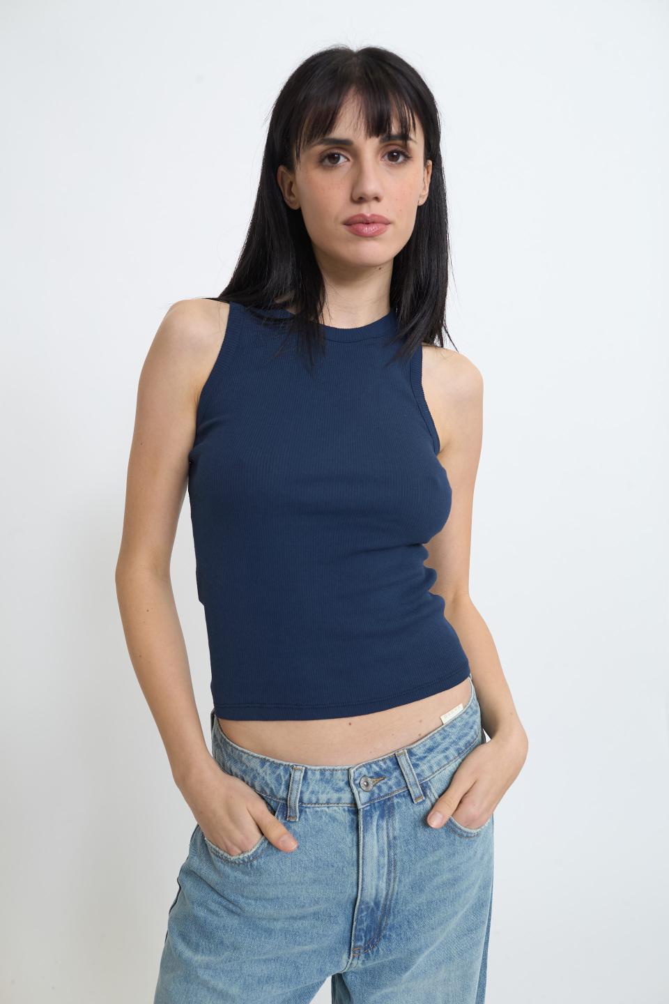 Canotta vogatore costine | Brend