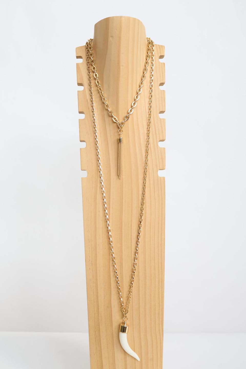 Collana catena horn | Brend