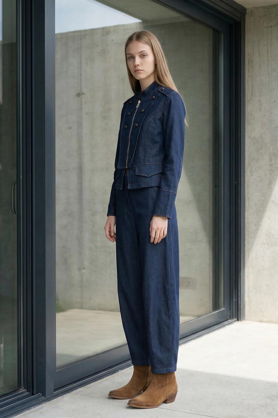 Giacca Napoleon denim | Brend