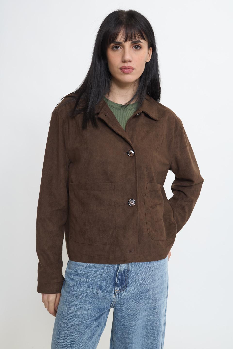 Giubbino tasca applicata | Brend