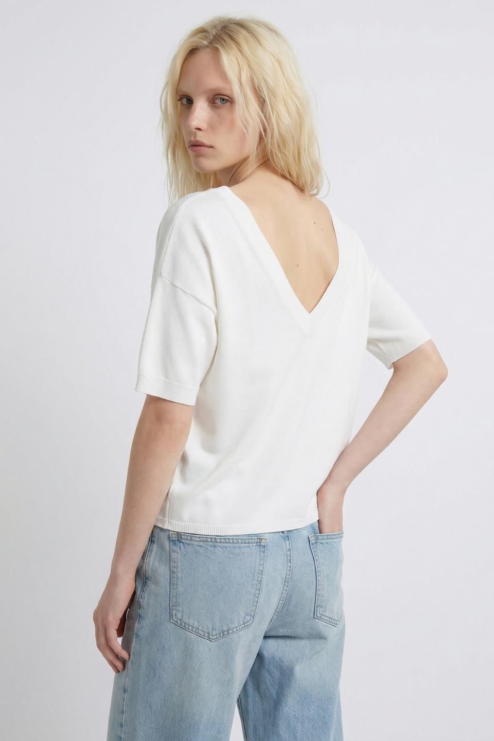 Maglia girocollo mezza manica | Brend