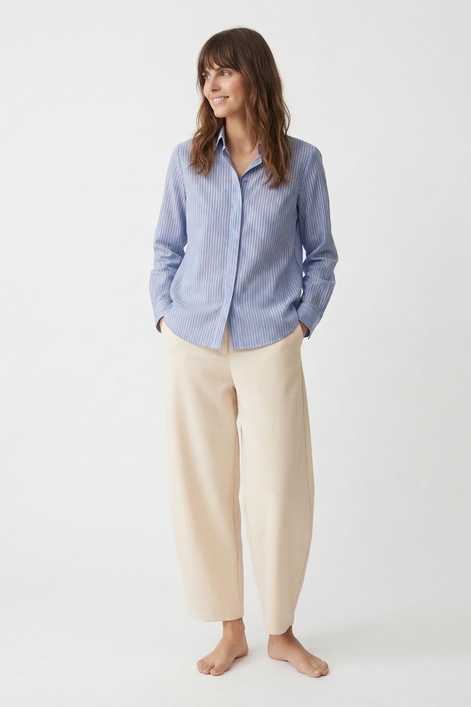 Pantalone barrel | Brend