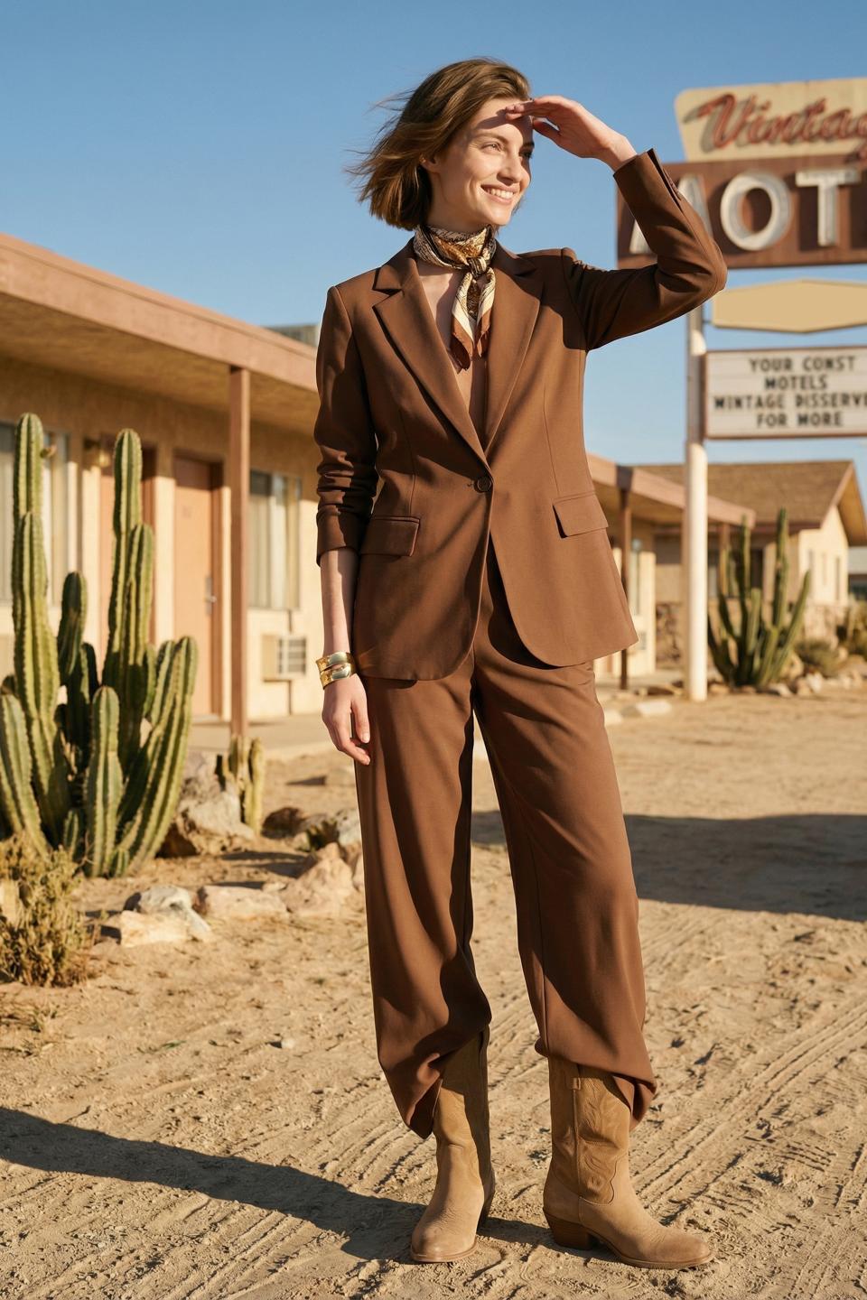 Pantalone palazzo tasca scesa | Brend