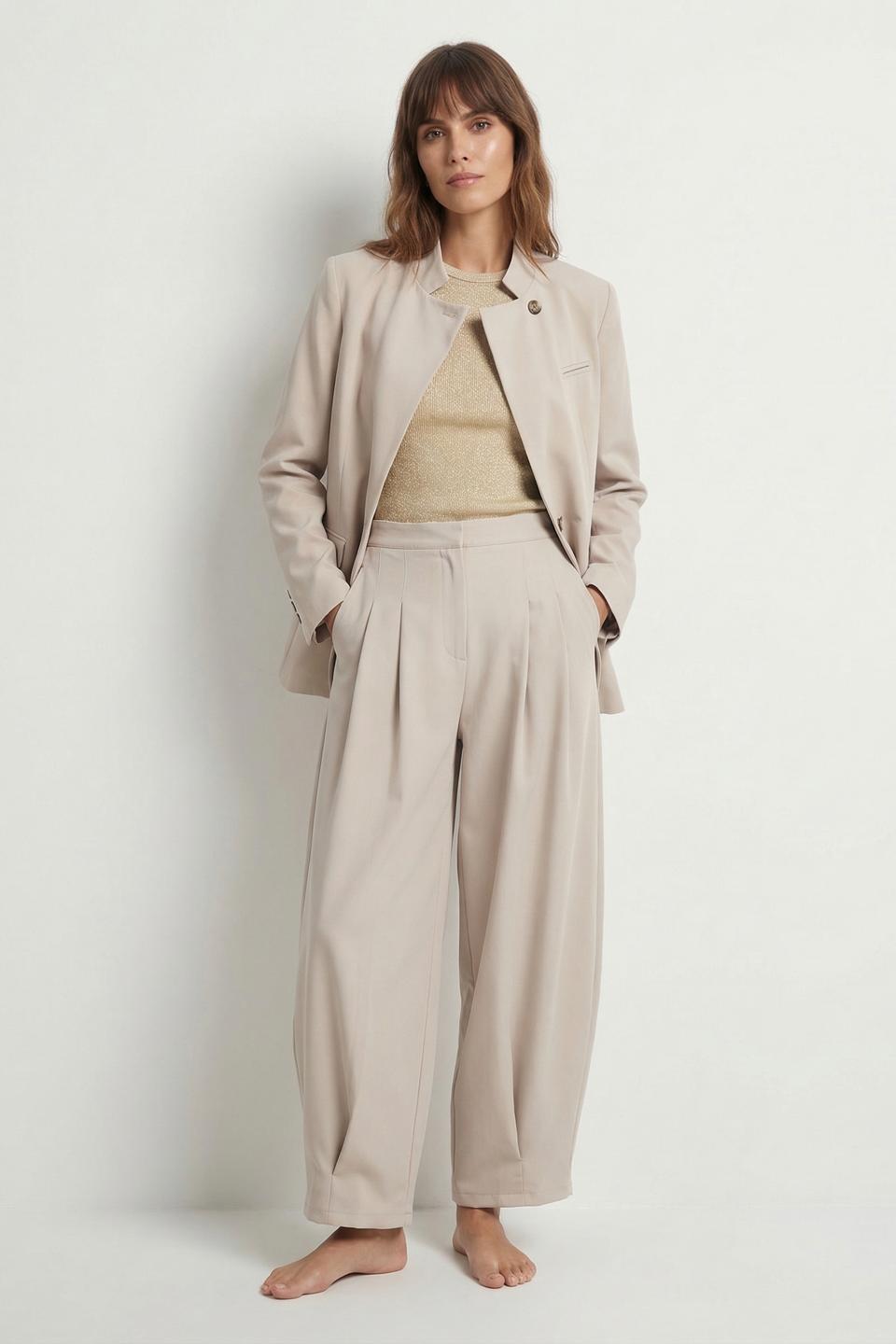 Pantalone doppia pinces | Brend