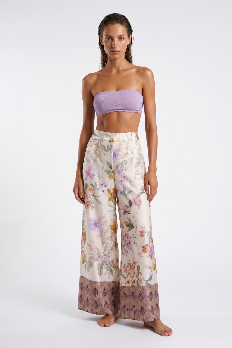 Pantalone palazzo elastico | Brend