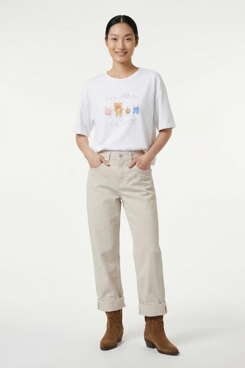 Pantalone risvolto grande | Brend