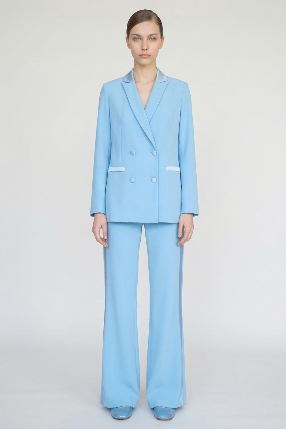 Pantalone flare bande | Brend