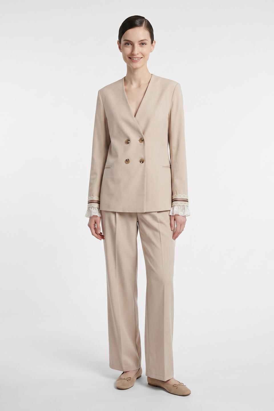 Pantalone-pinces passamaneria | Brend
