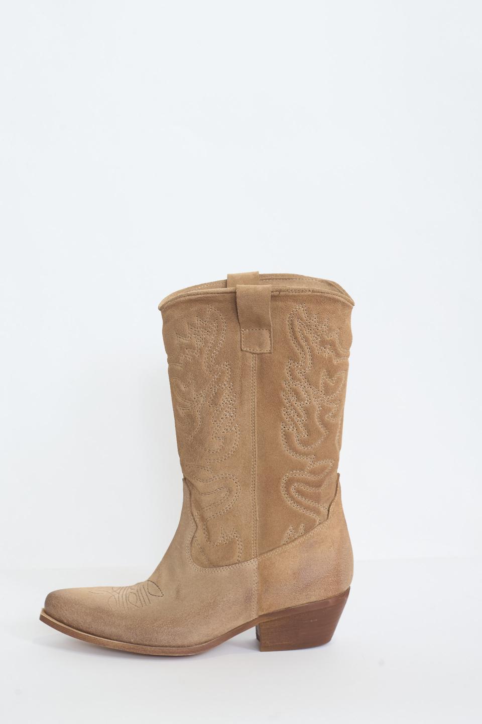 Stivale texano ricami | Brend