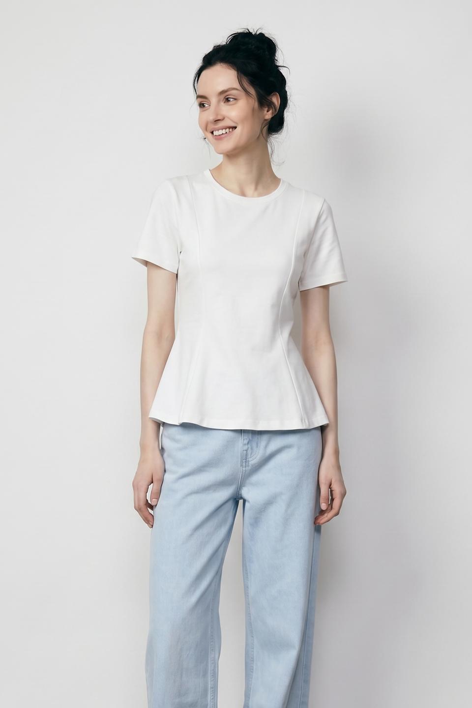 T-shirt cotone spicchi | Brend